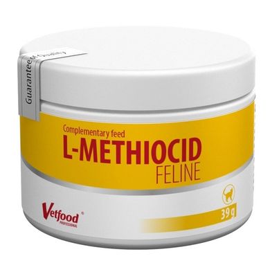 Vetfood, L-Methiocid Feline, suplement dla kota, 39g