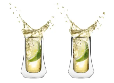 Vialli Design, 2 kieliszki shot z podwójną ścianką Soho, 60 ml, 8913