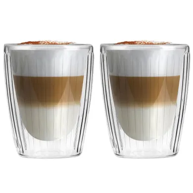 Vialli Design, Livio Duo, komplet 2 szklanek z podwójną ścianką, 250 ml