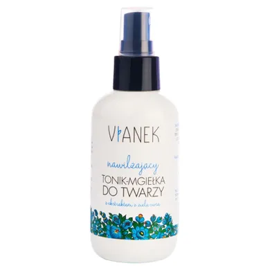 Vianek, nawilżający tonik-mgiełka do twarzy, 150 ml