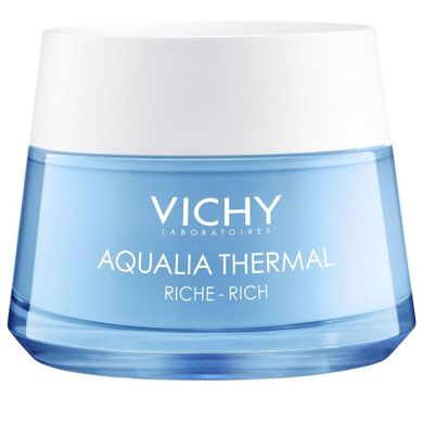 Vichy, Aqualia Thermal, bogaty krem nawilżający do skóry suchej i bardzo suchej, 50 ml