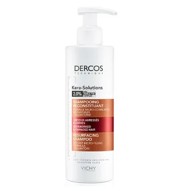 Vichy, Dercos Kera-Solutions Repairing Shampoo, szampon regenerujący do włosów suchych i zniszczonych, 250 ml