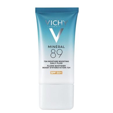 Vichy, Mineral 89, krem-fluid nawilżający 72H, SPF50+, 50 ml
