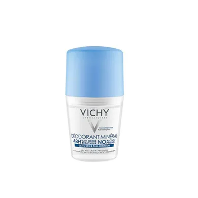 Vichy, Mineral Deodorant 48H, dezodorant w kulce bez soli i aluminium, 50 ml