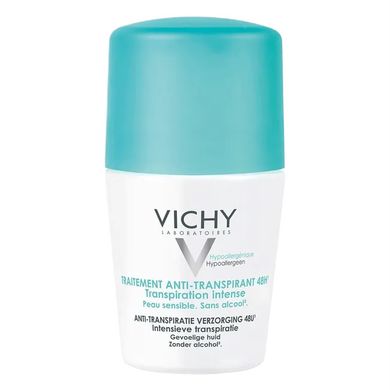 Vichy, Traitement Anti-Transpirant 48H, dezodorant antyperspiracyjny w kulce, 50 ml