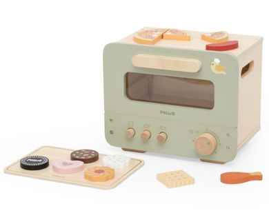 Viga, PolarB, drewniana kuchenka, piekarnik i zestaw ciastek