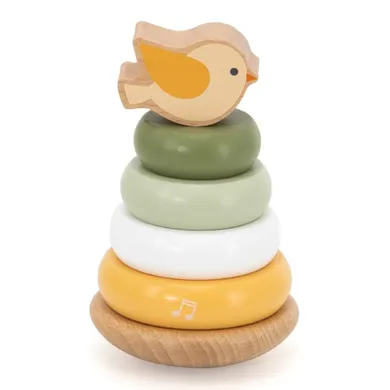 Viga, PolarB, drewniana wieża do układania, Ptaszek