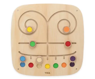 Viga, tablica manipulacyjna, kolorowe ścieżki