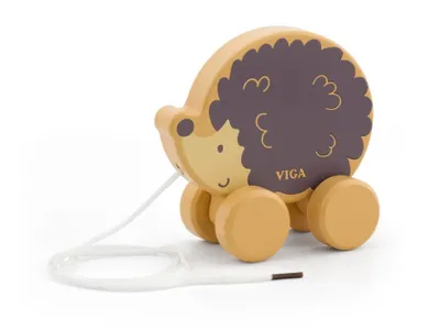 Viga Toys, Polar Bear, Jeż Januszek, zabawka do ciągniecia