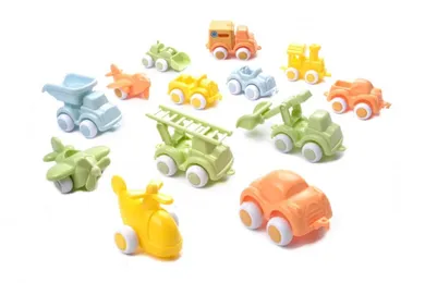 Viking Toys, Ecoline, chubbies, pojazd, 10 cm