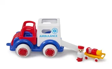 Viking Toys, Furgonetka ambulans z figurkami Jumbo