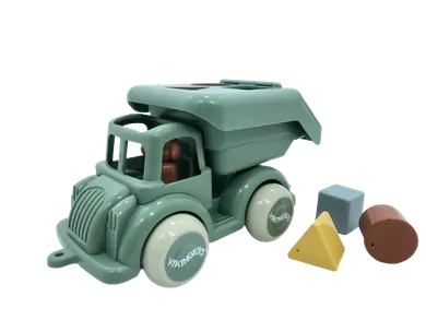 Viking Toys, Re-Line, śmieciarka, pojazd z figurką, sorter