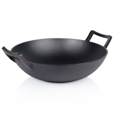 Vilde, Cast Line, patelnia wok, żeliwna, 36 cm