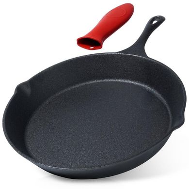 Vilde, Cast Line, patelnia z silikonową nakładką, żeliwna, 30 cm