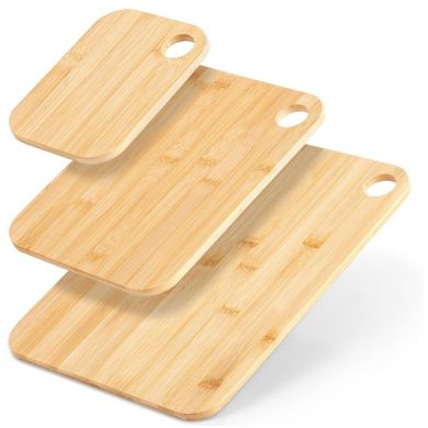 Vilde, deski do krojenia, bambusowe, 3 szt.