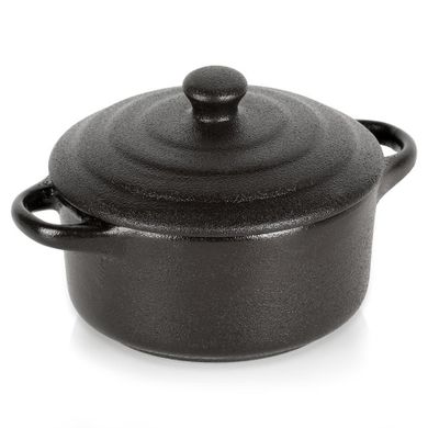 Vilde, miseczka do zapiekania, porcelanowa z pokrywką, 150 ml