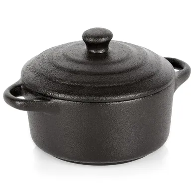 Vilde, miseczka do zapiekania, porcelanowa z pokrywką, 300 ml