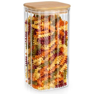 Vilde, pojemnik na produkty sypkie, szklany z pokrywką i uszczelką, 1,6l