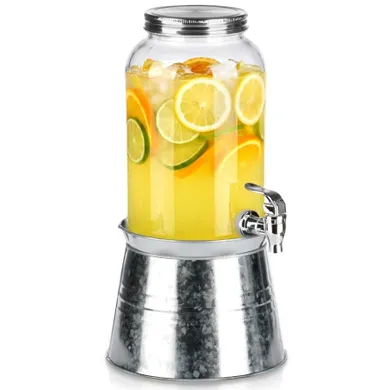 Vilde, słój do napojów z kranikiem i stojakiem, 3,2l