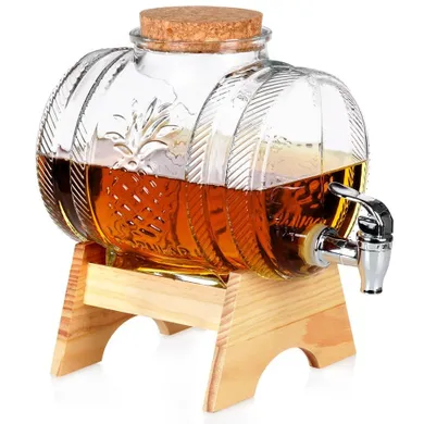 Vilde, słój do napojów z kranikiem i stojakiem, 3l