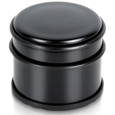 Vilde, stoper do drzwi, stalowy, czarny, 9,5 cm