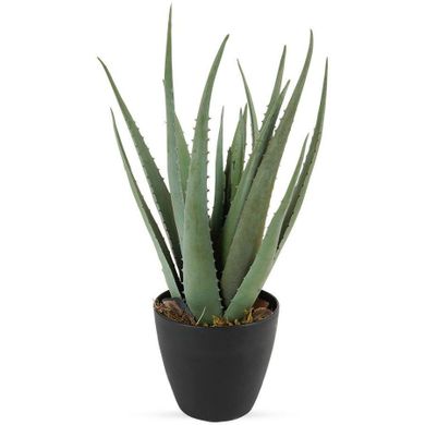 Vilde, sztuczna roślina w doniczce, Aloes, 42 cm
