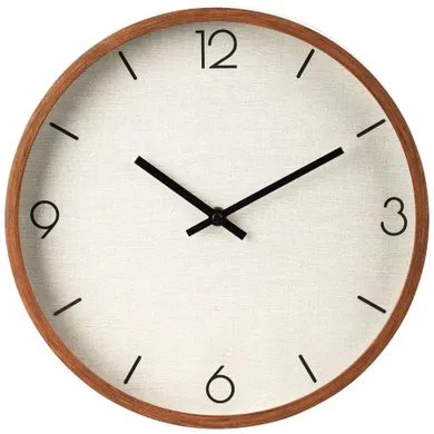 Vilde, zegar ścienny, brązowy, 29.5 cm