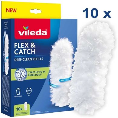 Vileda, Flex&Catch, wkłady do miotełki do kurzu, 10 szt.