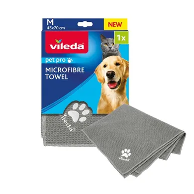 Vileda, ręcznik z mikrofibry dla zwierząt, PET PRO M