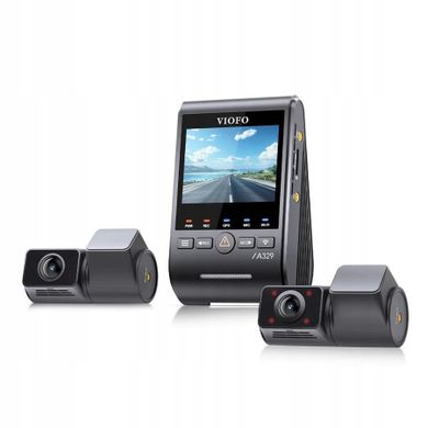 Viofo, wideorejestrator, A329S 3CH GPS