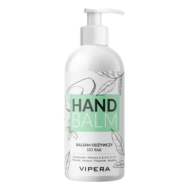 Vipera, Hand Balm, odżywczy balsam do rąk, Olej Awokado, 500 ml