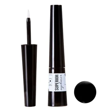 Vipera, Superior Eyeliner, wodoodporny eyeliner, 03 Black, 3 ml