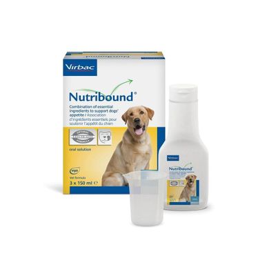 Virbac, Nutribound, odżywka rekonwalescencja dla psa, 3-150 ml
