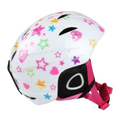Vision One, Barbie, Kask narciarski, biały, rozmiar M