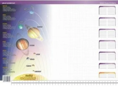 Visual System, podkładka na biurko, mata, Układ Słoneczny