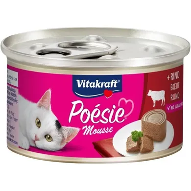 Vitakraft, Poesie Mus, wołowina, mokra karma dla kota, 85g