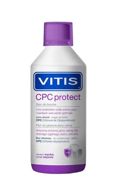 Vitis, CPC Protect, płyn do płukania jamy ustnej, 500 ml