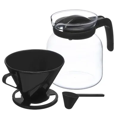 Vivalto, dzbanek szklany z filtrem przelewowym i pokrywką 1,2 l