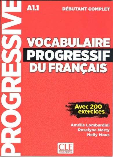 Vocabulaire progressif du Francais niveau debutant complet A1.1. Książka