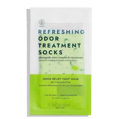 VOESH, Refreshing Odor Treatment Socks, odświeżająco-chłodzące skarpetki, 20 ml
