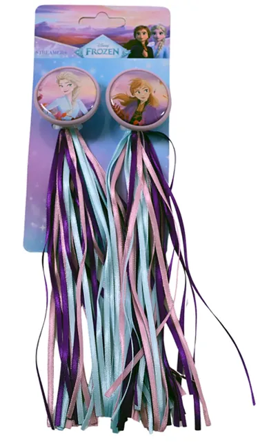 Volare, Frozen, ozdoba do roweru, serpentyny, 2 szt.