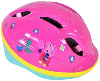 Volare, Peppa Pig, kask rowerowy, 51-55 cm