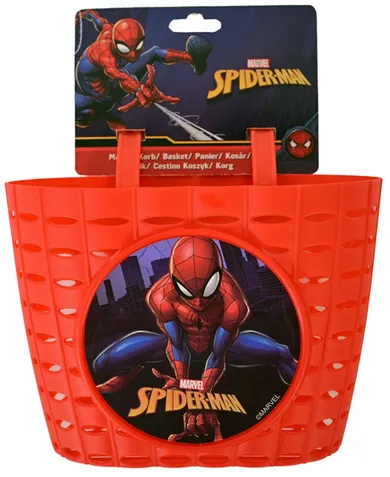 Volare, Spider-Man, koszyk rowerowy