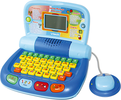 VTech, Laptop Małego Odkrywcy, zabawka edukacyjna, niebieska