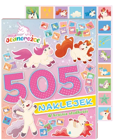 W krainie słodkości. Moje Jednorożce. 505 naklejek