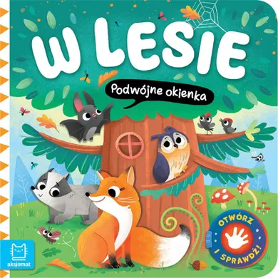 W lesie. Podwójne okienka Otwórz i sprawdź!