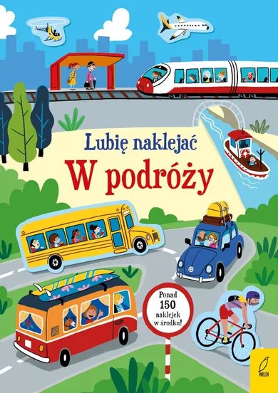 W podróży. Lubię naklejać
