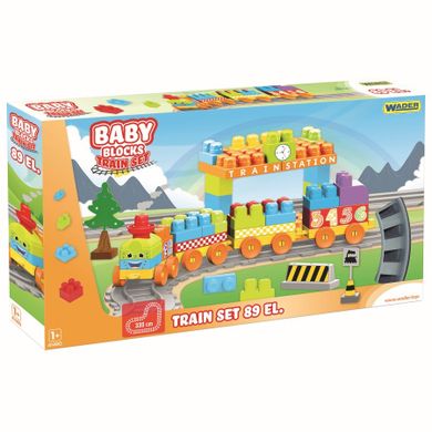 Wader, Baby Blocks Railway, kolejka, 335 cm