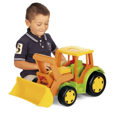 Wader, Gigant, traktor ładowarka, pomarańczowy, 60 cm