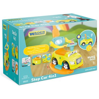 Wader, jeżdzik z dźwiękiem, 4w1